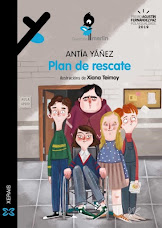 "Plan de rescate" de Antía Yáñez. Ilustracións de Xiana Teimoy