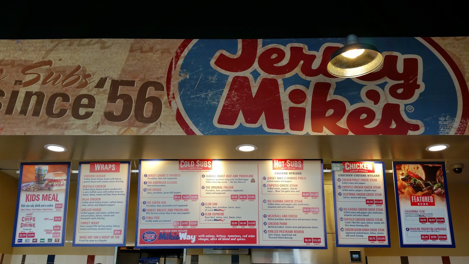 6 Roast Beef And Provolone Sandwich Jersey Mike's Subs