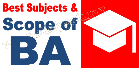 BA scope and important best subjects punjab university 2021