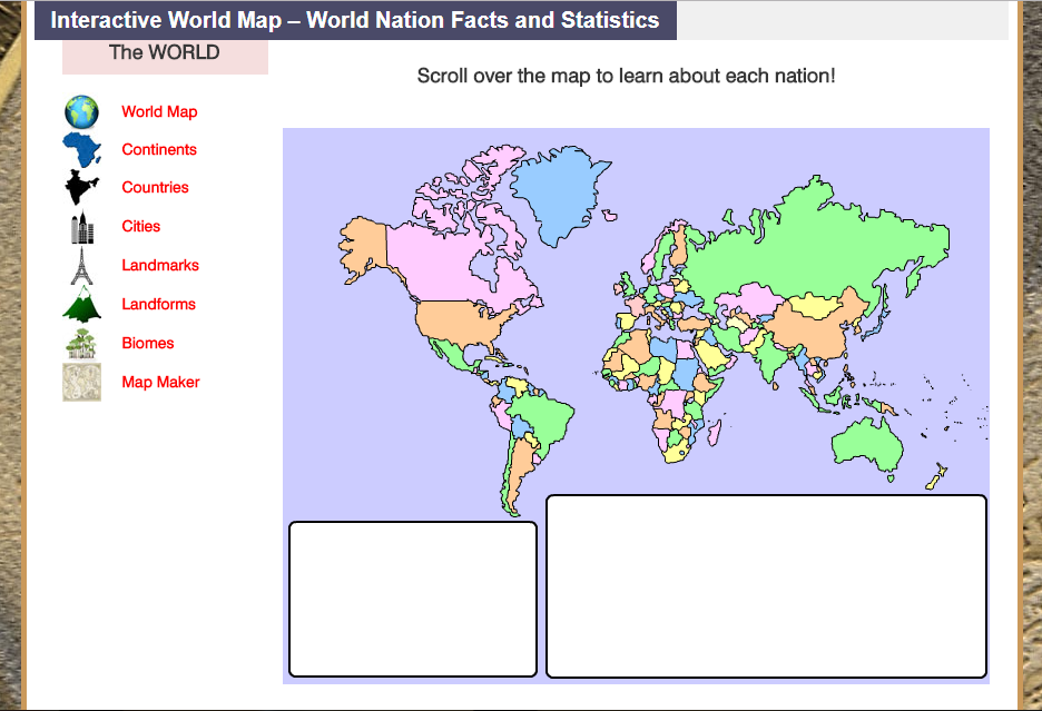 Mr Nussbaum North America Interactive Map World Geogr vrogue.co