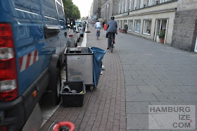 © hamburgize.com / Stefan Warda Veloroute 5, Ballindamm, Baustelle