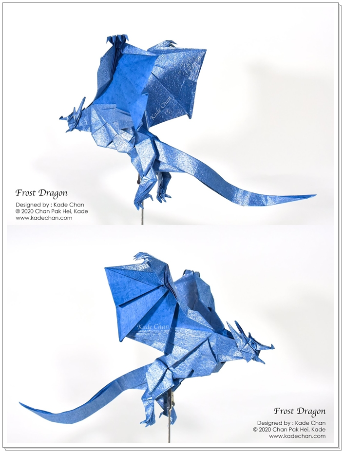CP Frost DragonKade Chan Ruby Book Origami