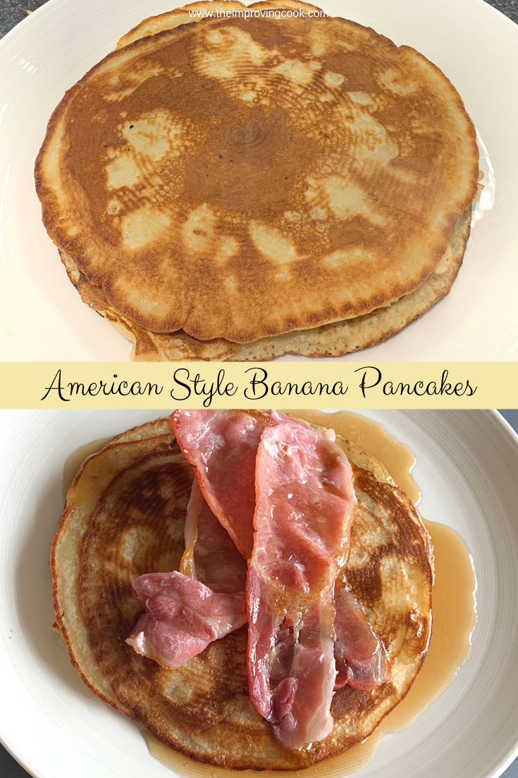 American Style Banana Pancakes