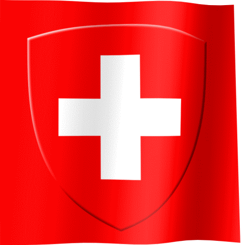 Flag of Switzerland (GIF) - All Waving Flags