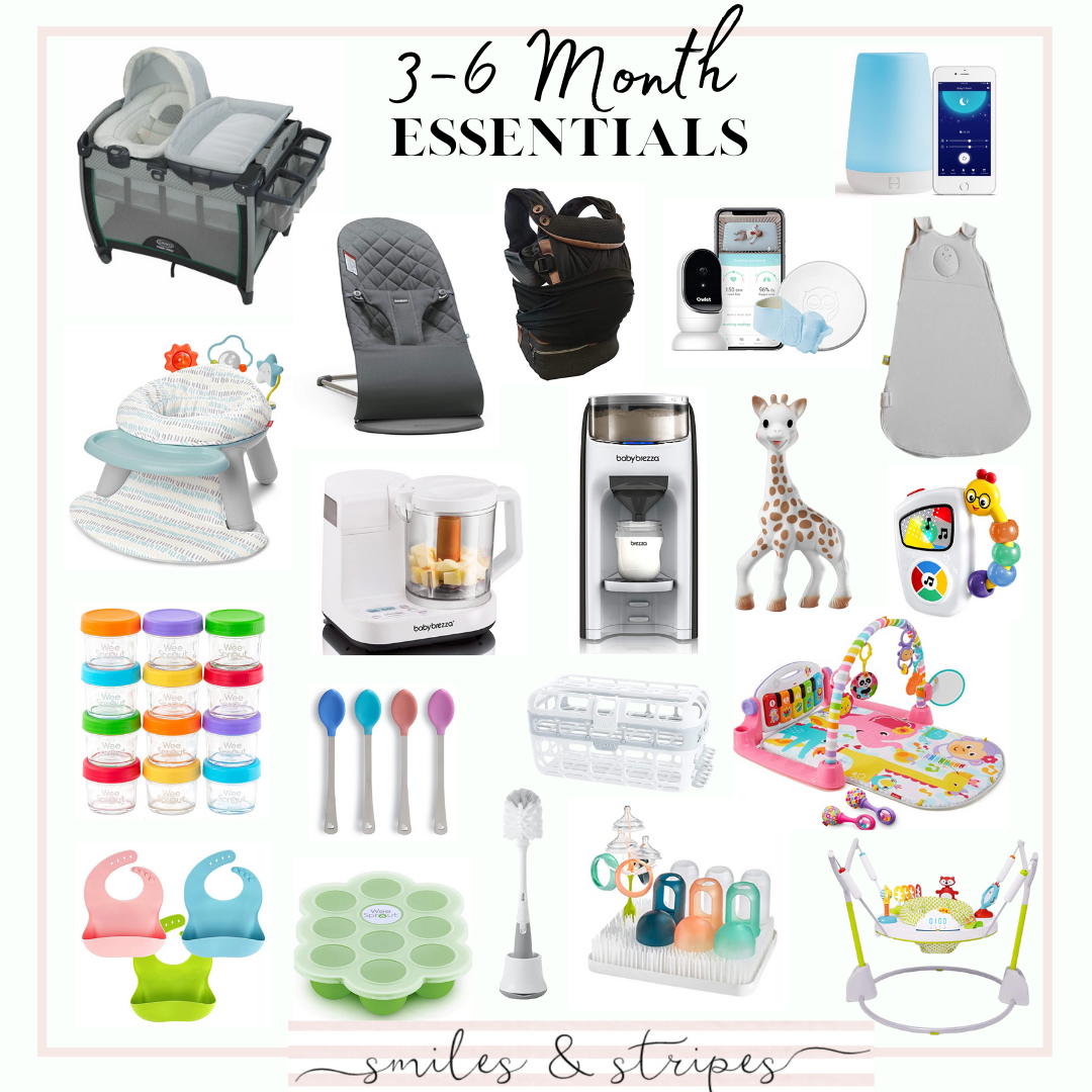 My Baby Essentials: 3-6 Months