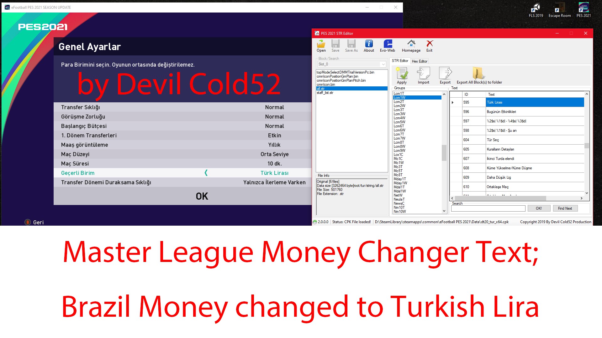 PES 2021 STR Editor By Devil Cold52 ~ SoccerFandom.com | Free PES Patch ...