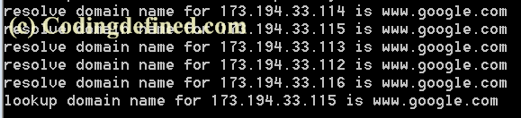 Get information from remote servers in Nodejs using DNS module - Coding ...