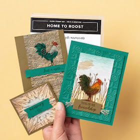 Stampin' Up! Home to Roost Card ~ 2019 Sale-a-Bration ~ FREE with $50 order