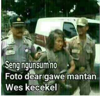 Daftar Meme Penyebar Foto Dear Mantan Sudah Tertangkap