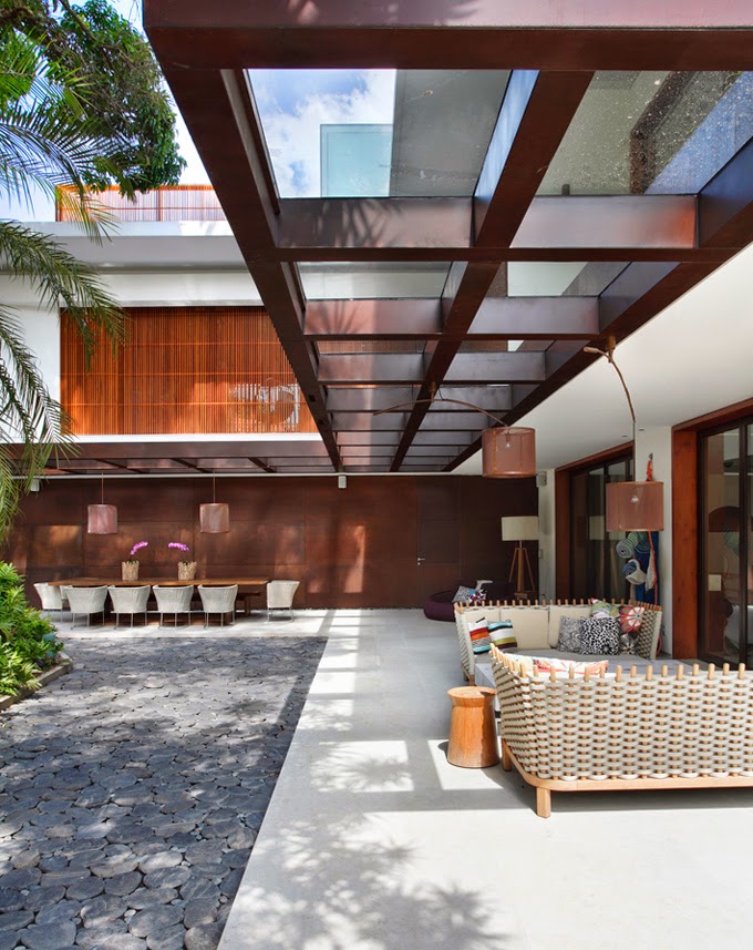 Aço Corten - tendência na arquitetura e na decoração! - Decor Salteado