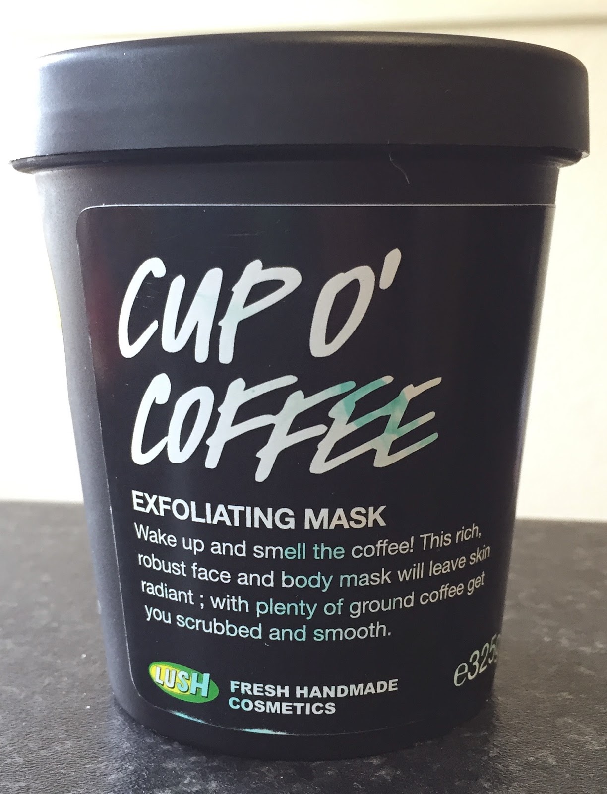 All Things Lush Uk Cup O Coffee Exfoliating Mask