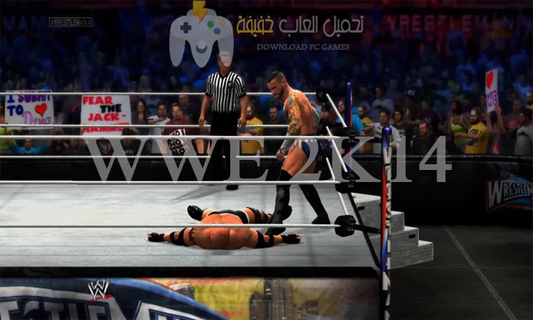 تحميل لعبة مصارعة WWE للكمبيوتر برابط مباشر من ميديا فاير