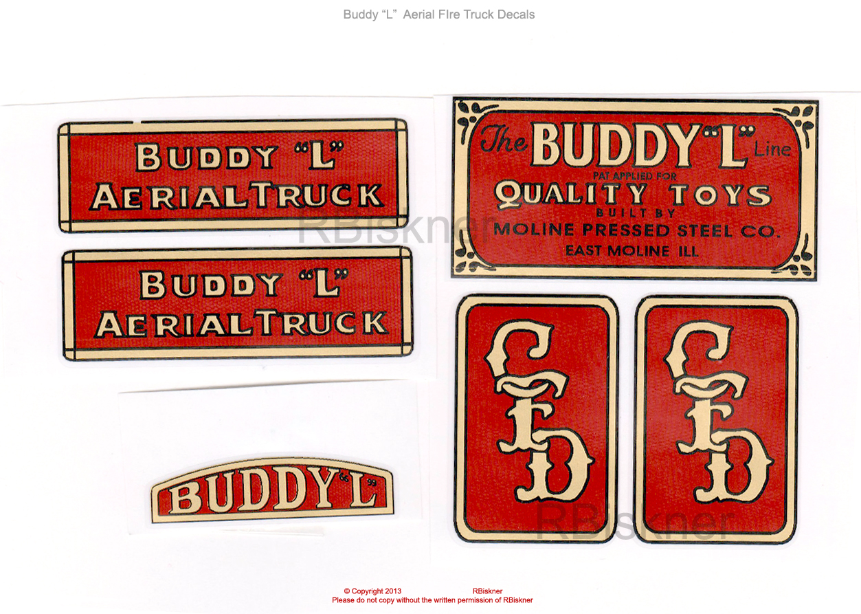 Old Antique Toys Decals From Dicks Decals