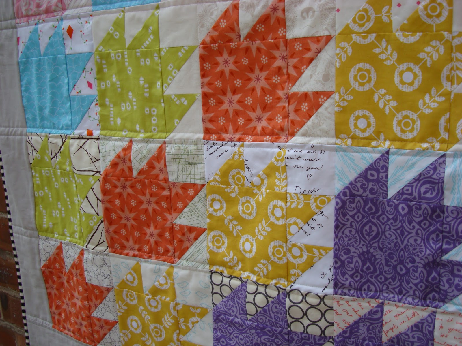 baby bear paw quilt / CHARM ABOUT YOU