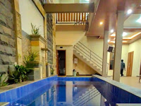 Villa Kolam Renang di Batu Malang Berkapasitas Besar