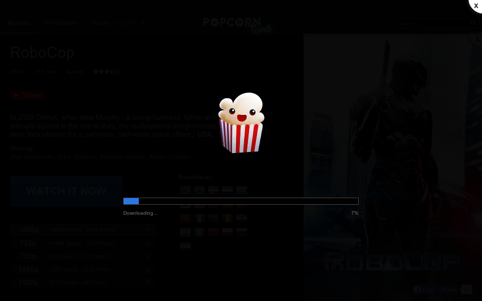 Como instalar Popcorn Time en Ubuntu paso a paso videoJuegos y Open