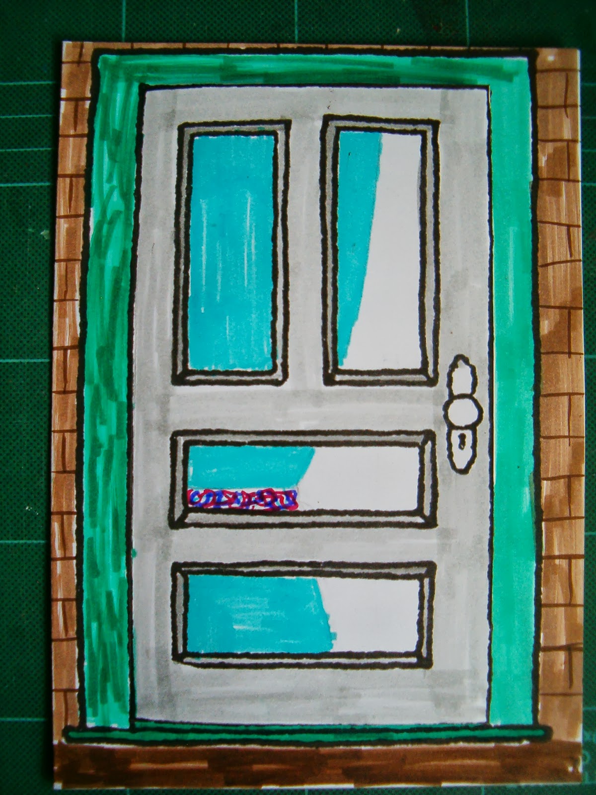 Aisling Beatha Messy Sunday Craft Opening Door Message Centre