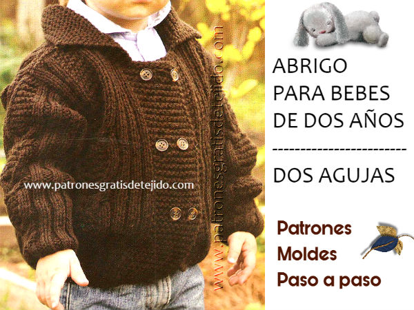 Chaqueta de abrigo para años / Paso a paso