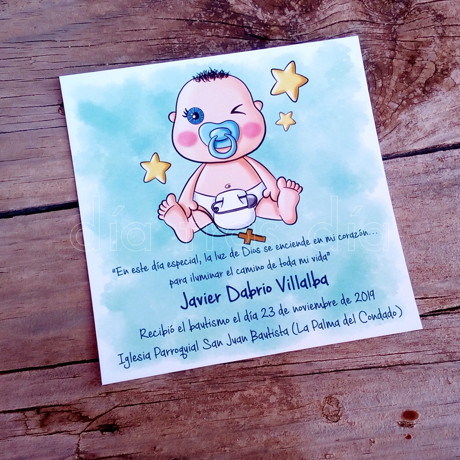 DÍA TRAS DÍA RECORDATORIOS PARA UN BAUTIZO