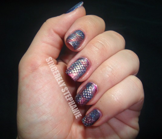 snakeskin-nail-art