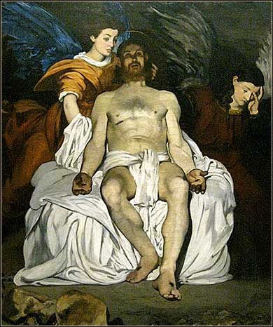 Dead Christ and the angels Dead Christ and the angels