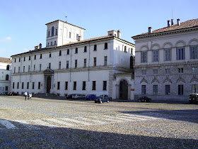 The Ghislieri College at the University of Pavia, where Vittorio Erspamer graduated and worked for several years