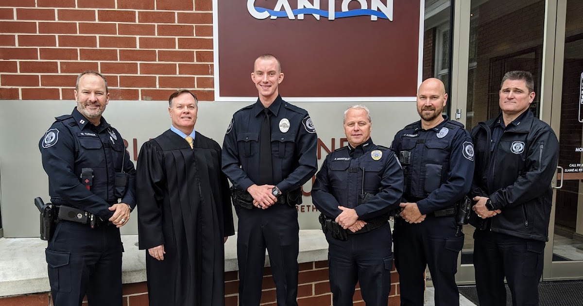 Canton Police Newsroom Canton Swears In New Police Officer