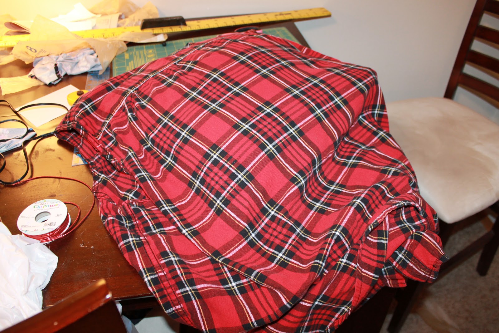 Lyndi's Projects Flannel Shirt Plaid Pillow Covers