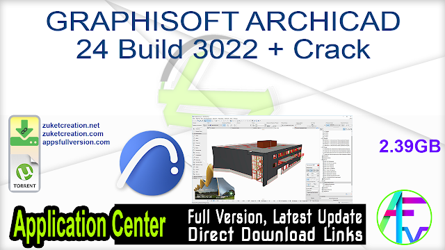 GRAPHISOFT ARCHICAD 24 Build 3022 + Crack