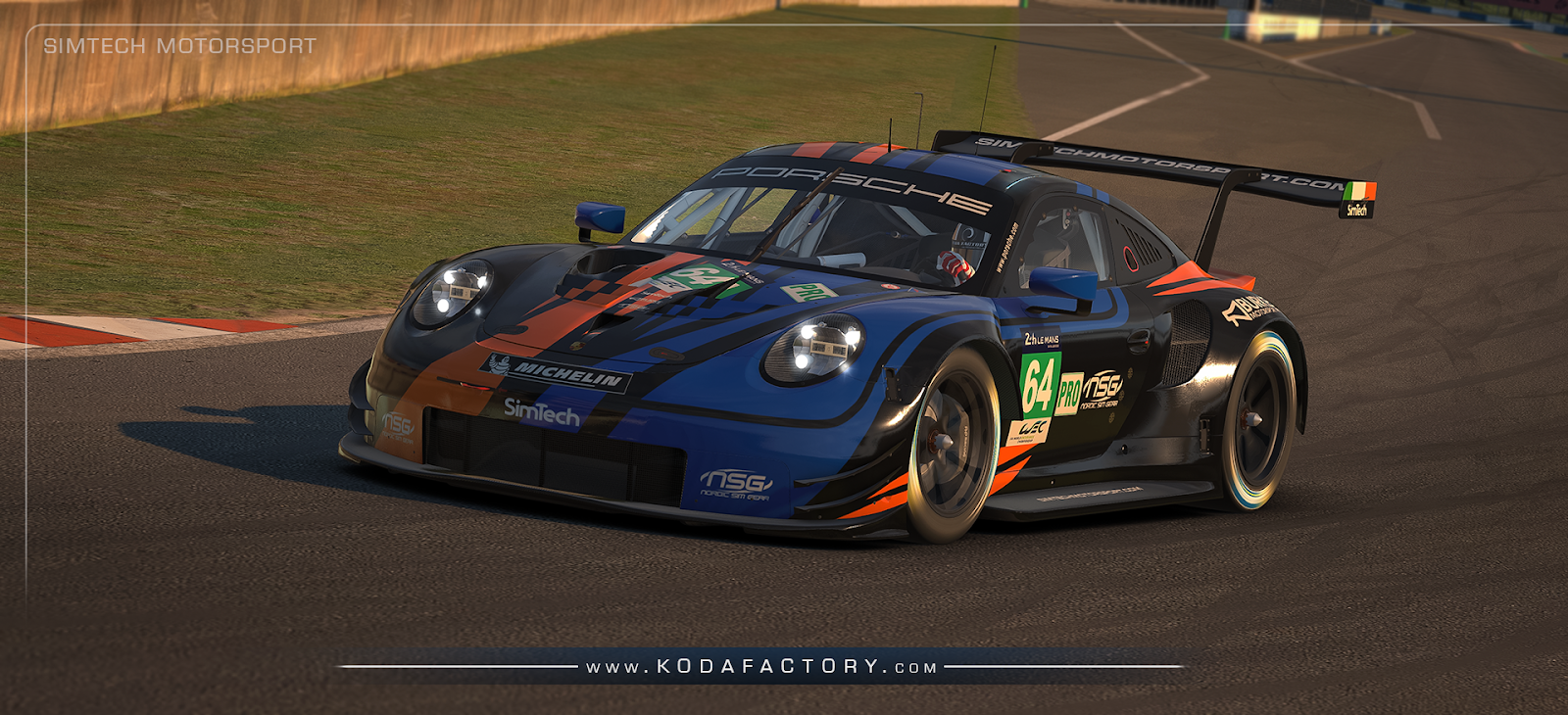 Koda Factory: SimTech Motorsport Porsche 911 RSR | iRacing