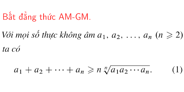 Chứng minh và làm chặt bất đẳng thức Cauchy (AM-GM)