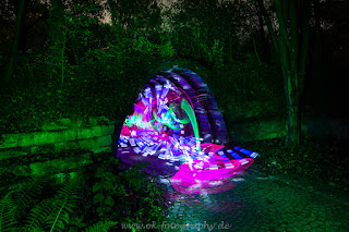 Lightpainting Lichtkunstfotografie Light Art Performance Photography Maxipark Hamm