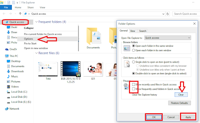 Windows 10: How to Remove Quick Access Recently Used History in Windows 10,stop history in windows,clear history file in windows,Permanently stop history,clear and stop quick access in windows,clear quick access in file explroer,windows 10 history clear,stop history tracking,dont save history,recent file,clear and stop recent file,recent activities,windows 10 tips,show recently used files,Show frequently used folder,clear activities,hide history,delete