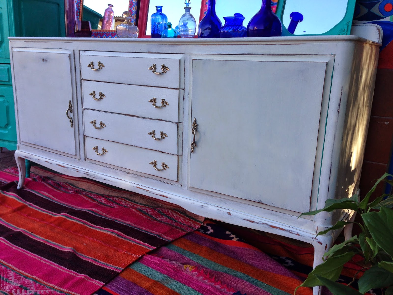 +VINTOUCH+ MUEBLES ,RECICLADOS ,PINTADOS A MANO VAJILLERO FRANCES DOS