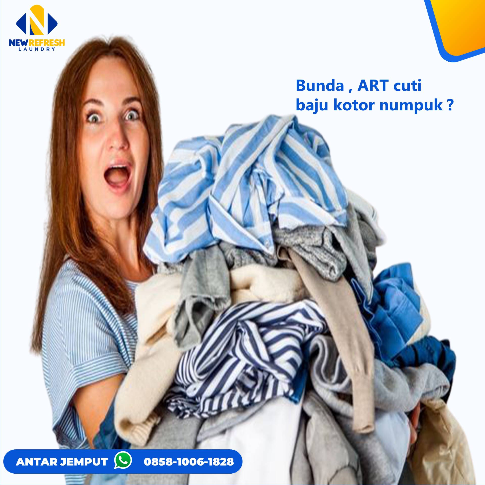 New Refresh Laundry tetap buka di hari Lebaran 2022 Laundry Tebet