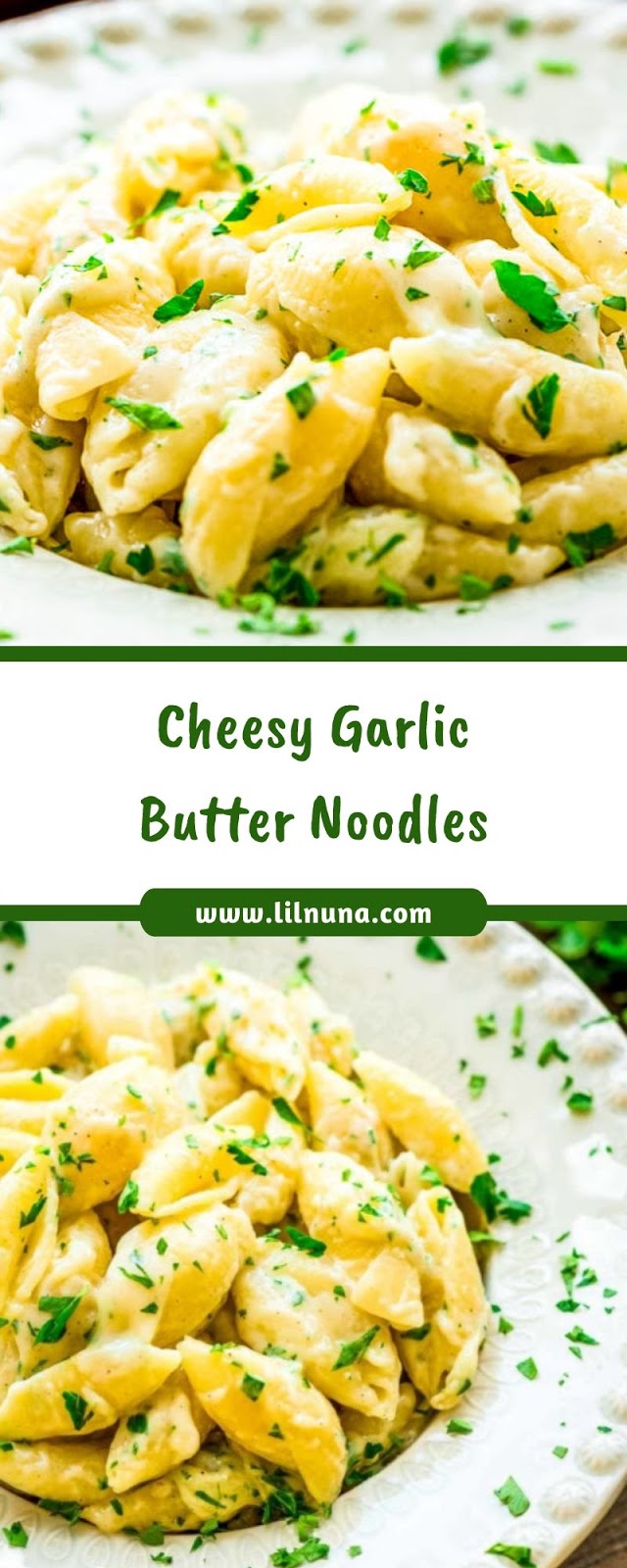 Cheesy Garlic Butter Noodles Cheesy Garlic Butter Noodles