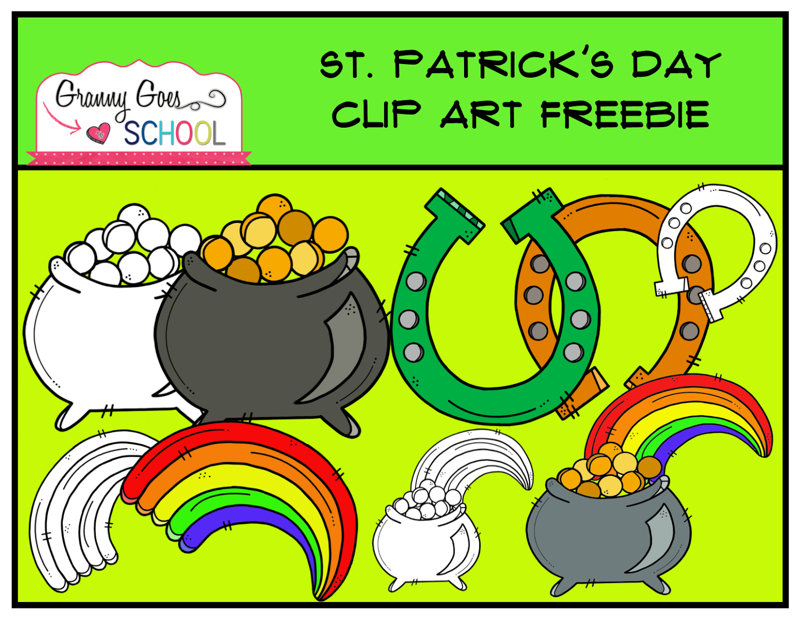 https://www.teacherspayteachers.com/Product/St-Patricks-Day-Clip-Art-FREEBIE-1742807