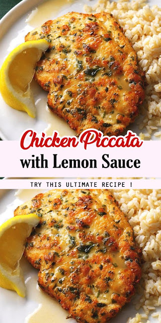 Chicken Piccata with Lemon Sauce