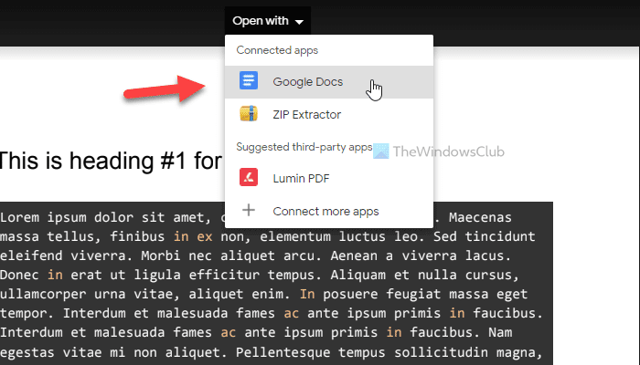 Cómo editar un PDF en Google Docs