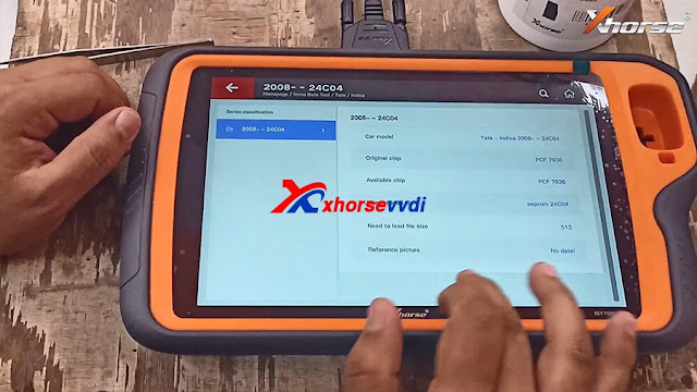 برنامه Xhorse VVDI Keytool Plus و Mini Prog Tata Vista ID46 AKL