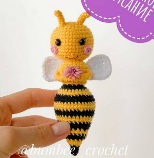 PATRON GRATIS ABEJA AMIGURUMI 44742