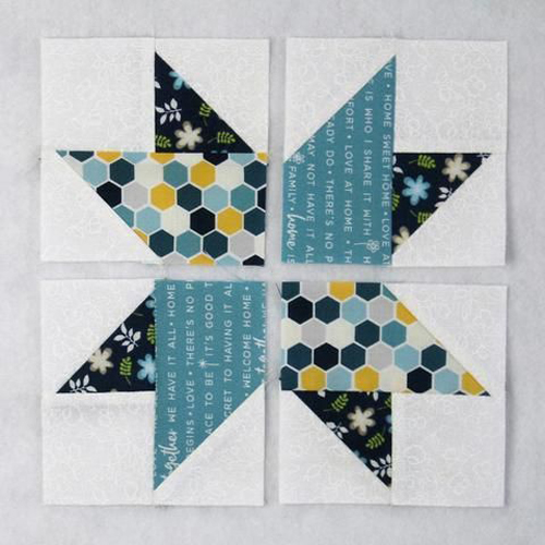 Quilt Today: Duck Tracks Quilt Block - Free Pattern