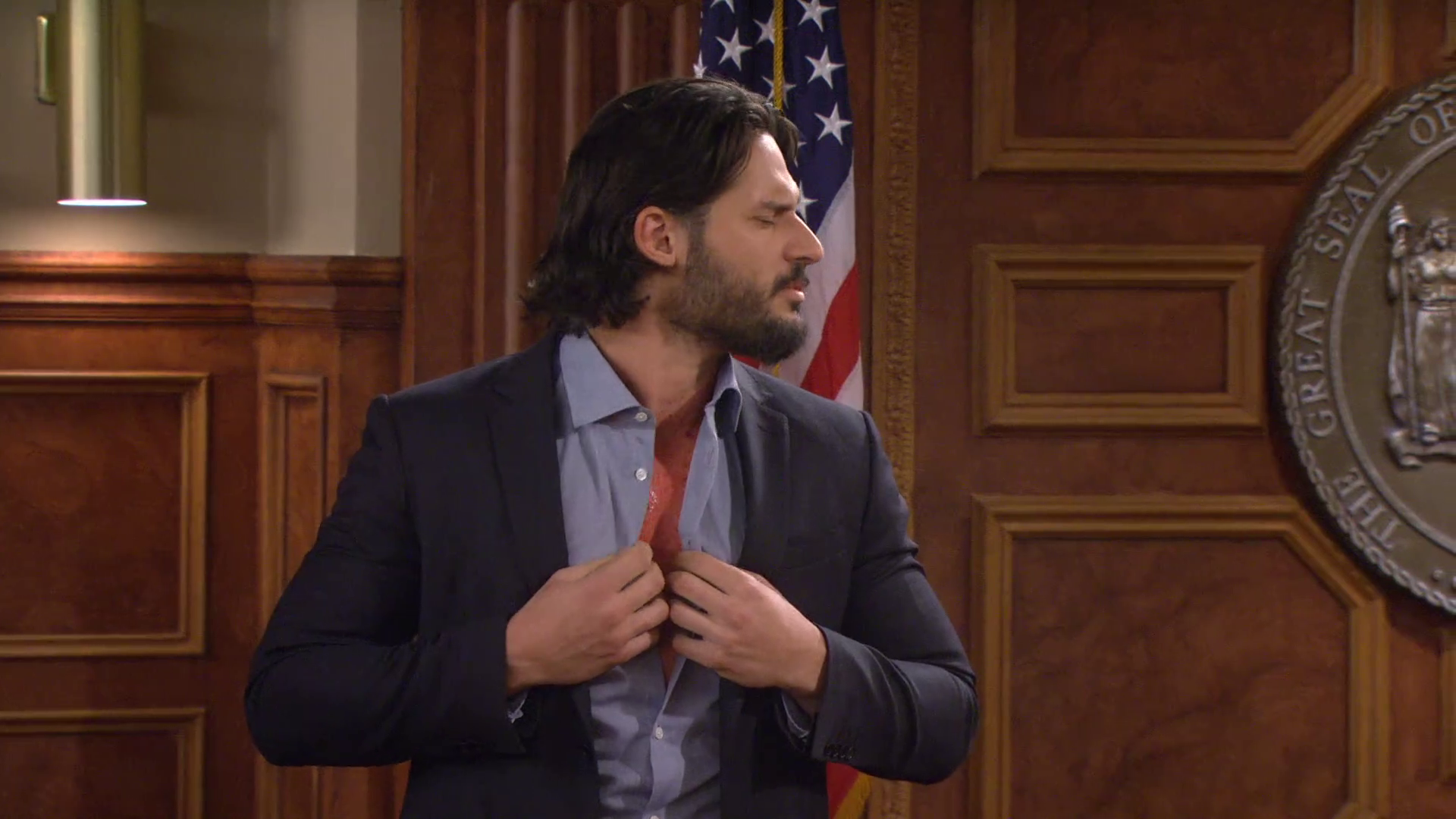 Joe Manganiello How I Met Your Mother ausCAPS: Joe Manganiello shirtless in How I Met Your Mother 8-08