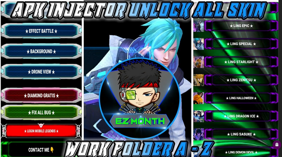 free ez month injector mi skin hints