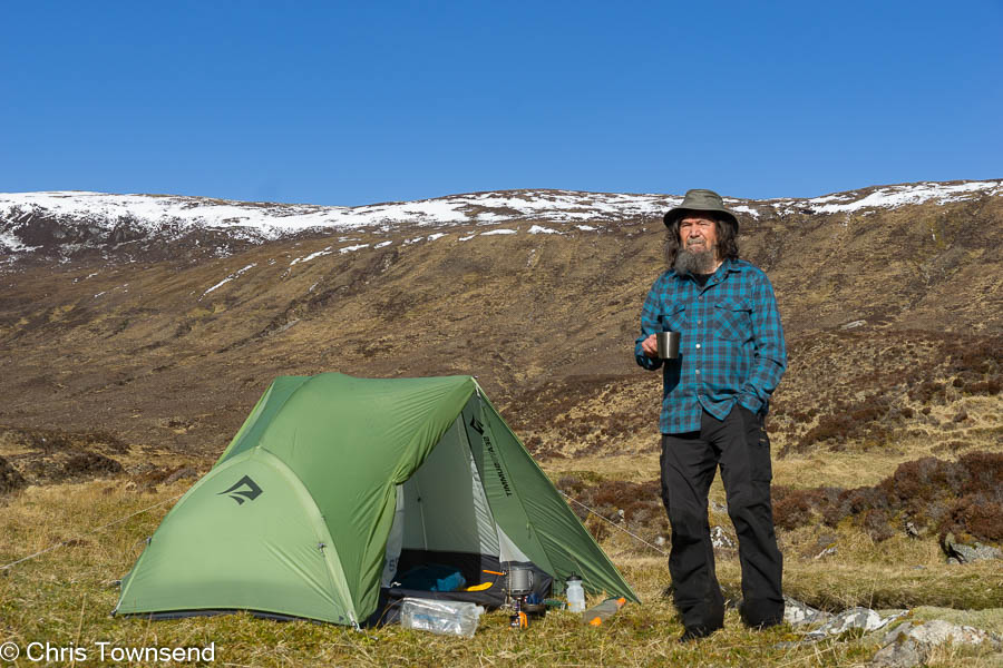 Chris Townsend Outdoors Quiet Camp, Quiet Hills