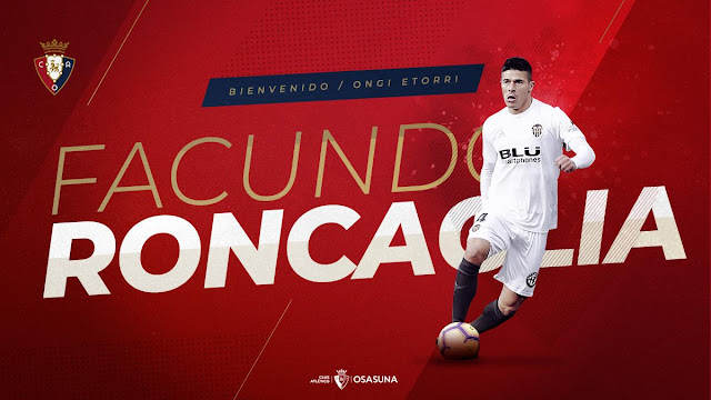 Roncaglia, nuevo jugador de Osasuna (Foto: CA Osasuna).