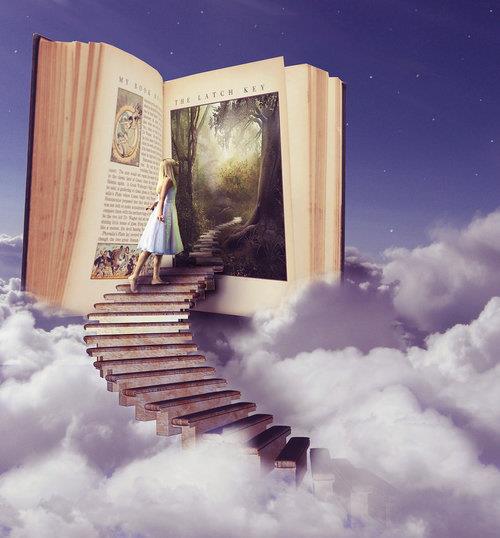 Los libros son una puerta para entrar a un mundo mágico