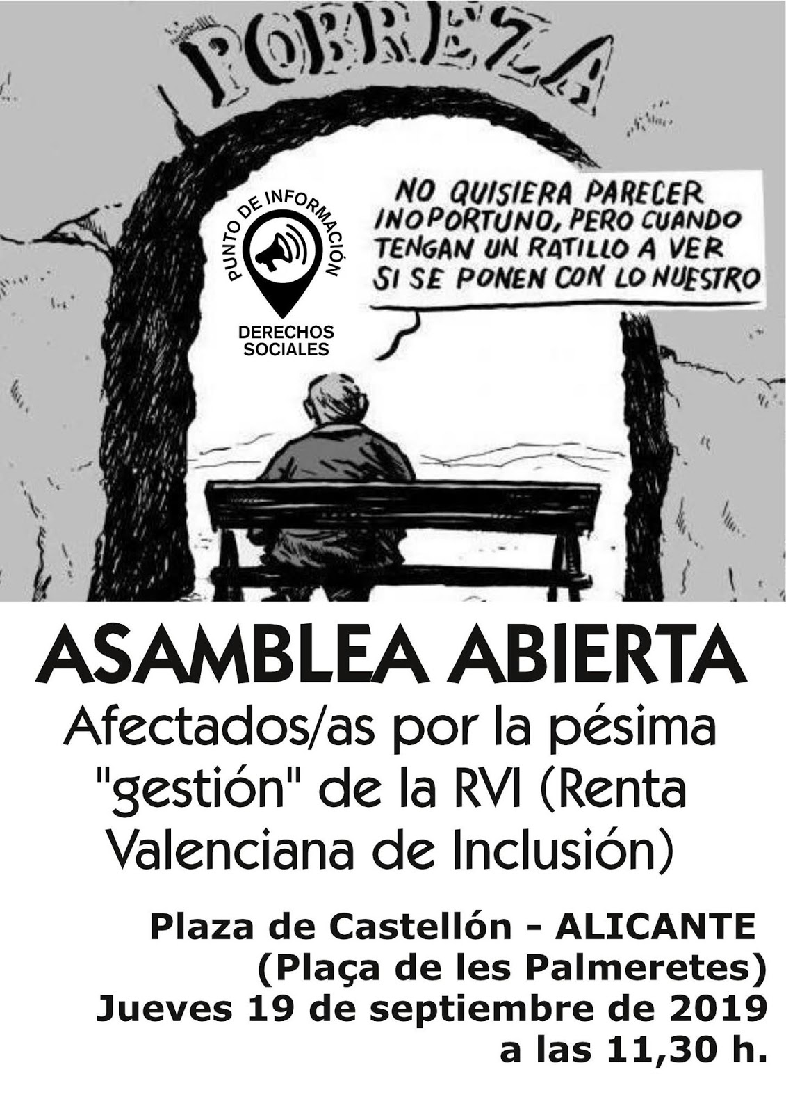 Cartel convocatoria