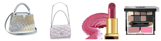 accessories Valery Micaela louis vuitton handbag and makeup for holidays