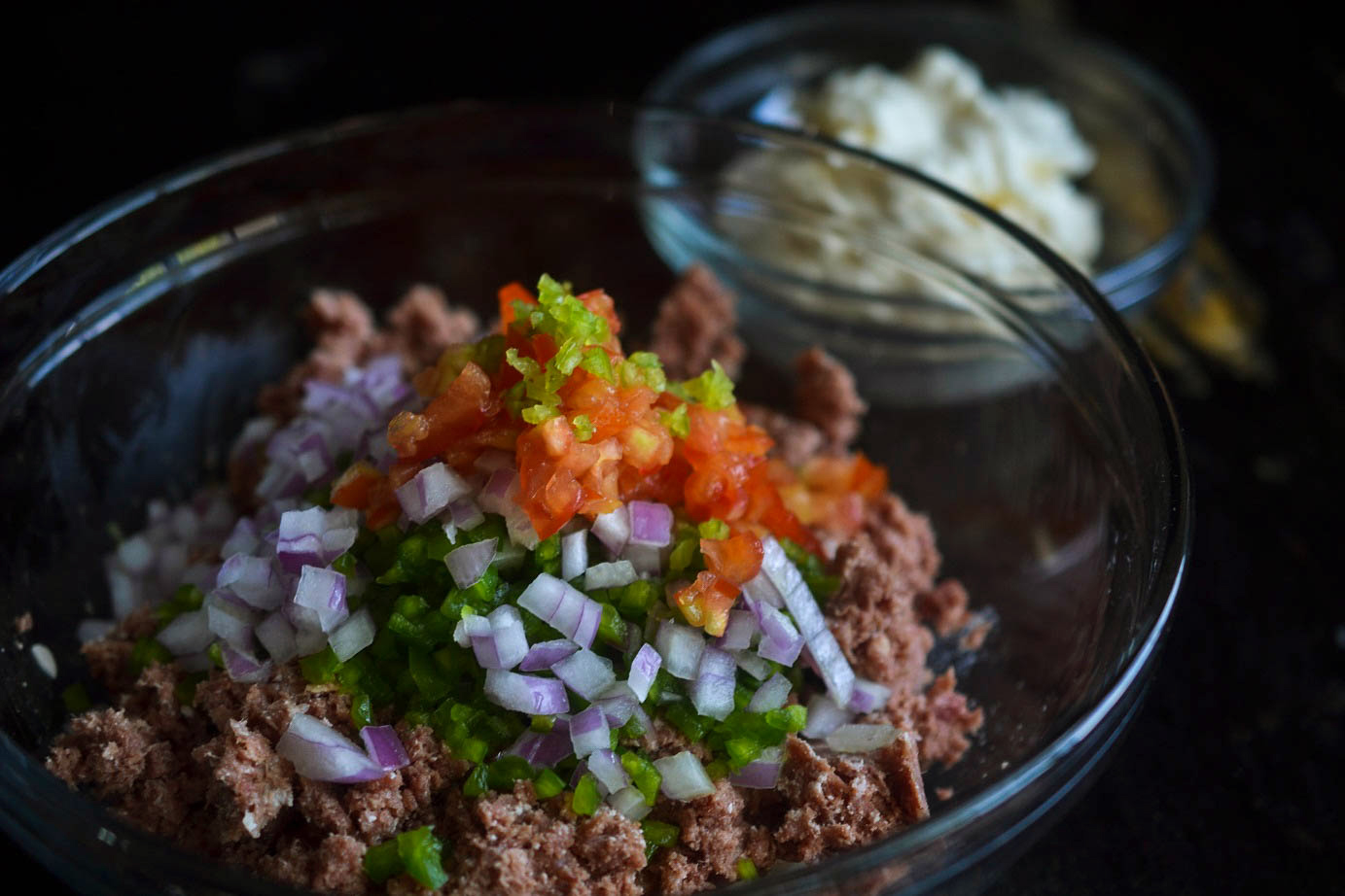 Greedy Girl Jamaican corned beef sandwich aka Bully beef sandwich
